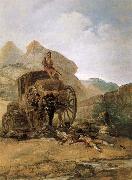 Assault on a Coach Francisco Goya